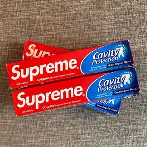 Supreme x Colgate Toothpaste FW 20